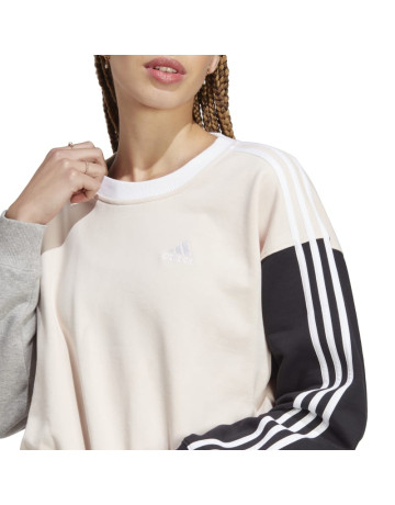 Adidas Essentials 3-Stripes Crop Sweatshirt