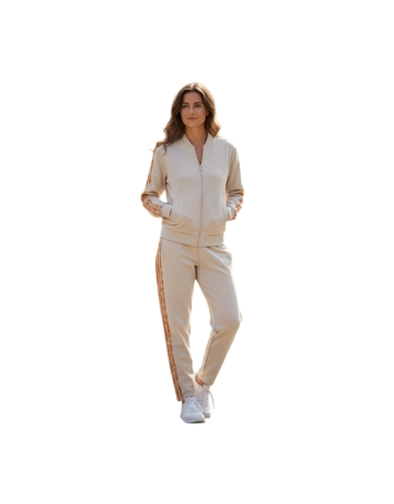 Chándal Adidas Essentials 3-Stripes "Beige"