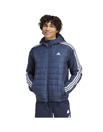 Adidas Essentials 3S  Hooded Hybrid Jacket "Blue"