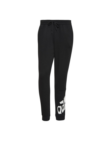 Adidas Essentials Fleece Tapered Cuff Pant Logo "Black"