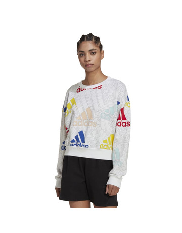 Adidas Essentials Multi-Coloured Cropped
