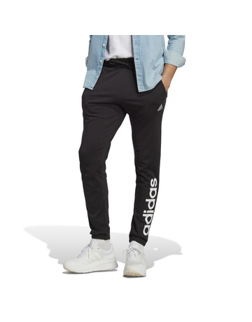 Adidas Essentials Single Jersey Tapered Cuff Logo Joggers