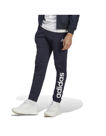 Adidas Essentials Single Jersey Tapered Cuff Logo Joggers