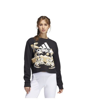 Adidas Graphic Crop Crewneck Sweatshirt x FARM Rio