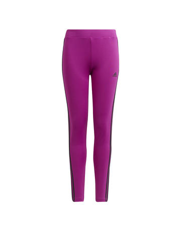 Adidas Girls D2M 3 Stripes Tight