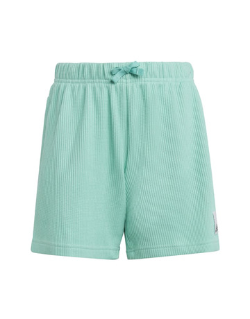 Adidas Junior Lounge Waffle Knit Loose Shorts
