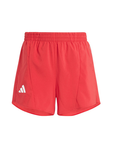 Adidas Junior Team Split Aeroready Shorts "Red"