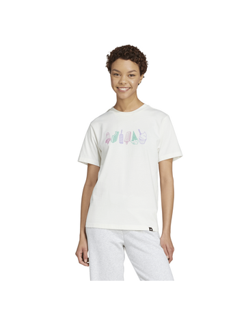 Adidas Lounge Food Graphic T-Shirt "White"