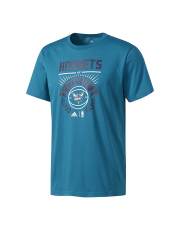 Adidas NBA Charlotte Hornets Graphic 4 Tee (turquesa oscuro)