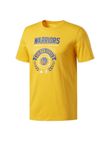 Adidas NBA Golden State Warriors Graphic 4 Tee (amarillo)