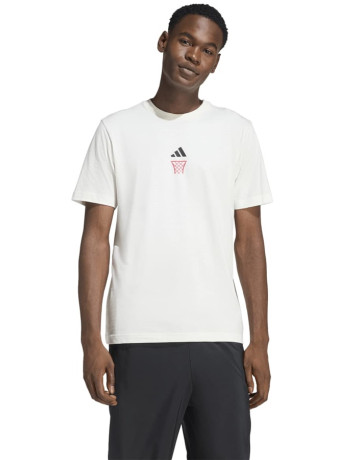 Camiseta Adidas NX Hoop "Off-White"