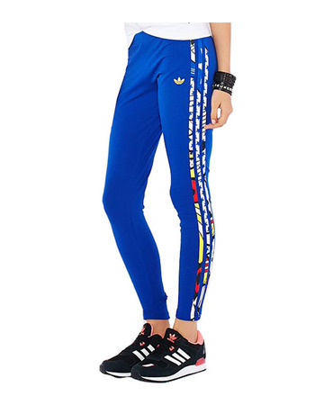 Adidas Originals Leggins Super Logo Rita Ora (azul/multicolor)
