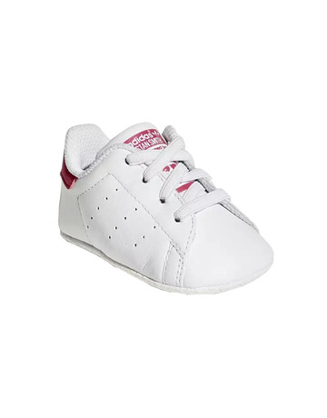 Adidas Originals Stan Smith Crib (White/Bold Pink)