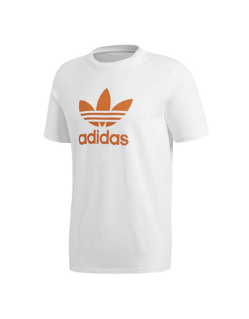 Adidas Originals Trefoil T-Shirt (White/Craft Orange)