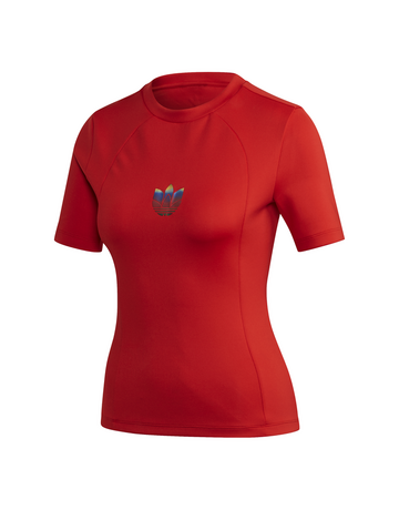 Adidas Originals Adicolor 3D Trefoil Tee W