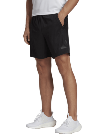 Adidas Train Essentials Logo Training Shorts "Black"