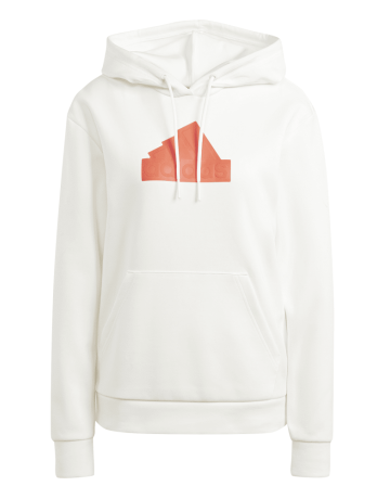 Adidas W Future Icons Badge of Sport Hoodie "Off-White"