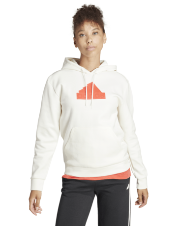 Adidas W Future Icons Badge of Sport Hoodie "Off-White"