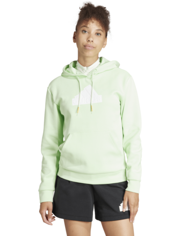 Adidas W Future Icons Badge of Sport Hoodie "Semi Green"