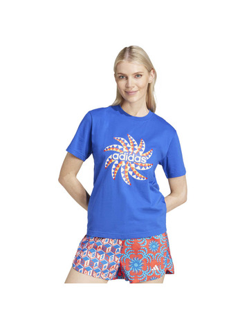 Adidas x FARM Rio Graphic T-Shirt "Bold Blue"