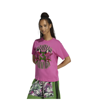 ADIDAS x FARM RIO GRAPHIC T-SHIRT "Pink"