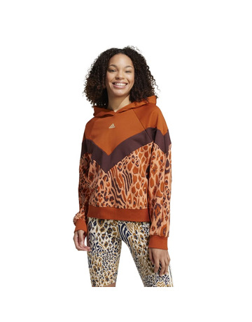 Adidas x FARM Rio Hoodie "Fox Red"