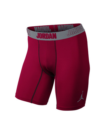 Air Jordan All Season Compression 6" Shorts "Gym Red"