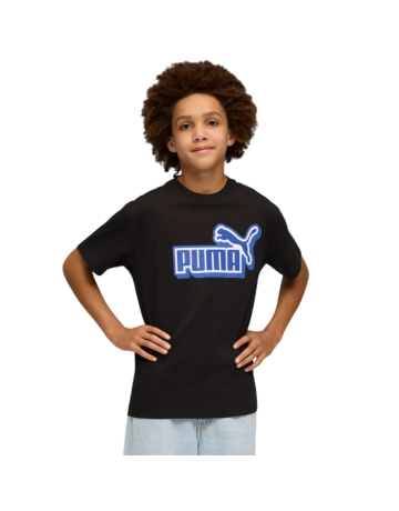 Camiseta Puma ESS LOGO LAB Relaxed "Black"
