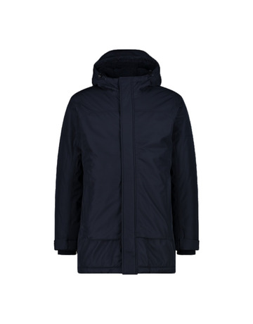 Campagnolo Men's Hooded Parka "Black Blue"