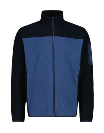 Campagnolo Men's Jacquard Knit-Tech Fleece "B.Blue-Bluestone"