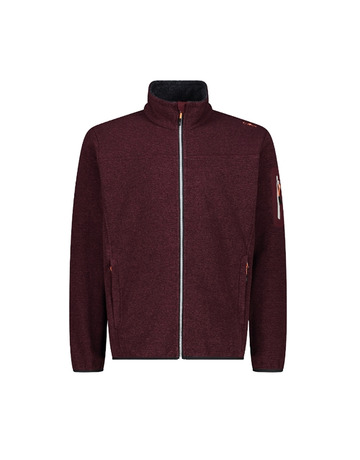 Campagnolo Men's Jacquard Knit-Tech Fleece "Burgundy"