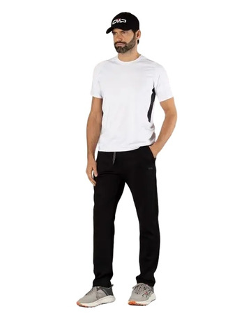 Campagnolo Men's Joggers in stretch tech fleece "Black"
