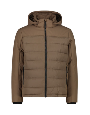 Campagnolo Men's Padded Jacket with detachable Hood "Corteccia"