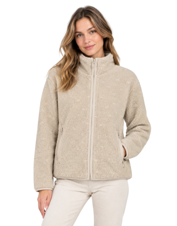 Chaqueta de pelo sintético Campagnolo "Kaki"