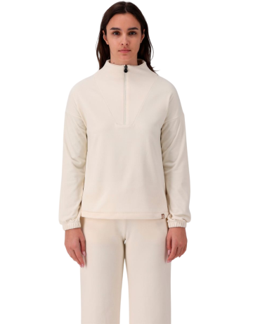 Sudadera media cremallera Campagnolo  "Avorio"