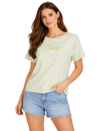 Camiseta de mujer Campagnolo "Pastel Green"