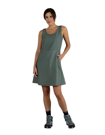 Campagnolo Women's Stretch Fabric Skater Dress "Salvia"