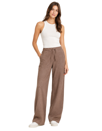 Pantalón ancho de forro polar cálido Campagnolo "Toffee"