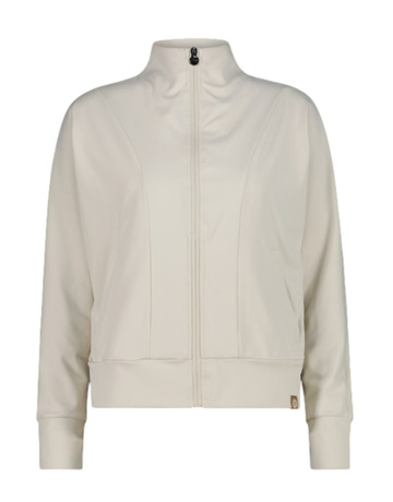 Campagnolo Zip-up Sweatshirt with High Neck "Avorio"