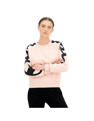 Champino Wn´s  Legacy Layered Script Logo Sleeve Sweatshirt "Rose Tane"