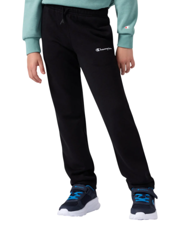 Pantalón niño bajo recto Champion "Black"