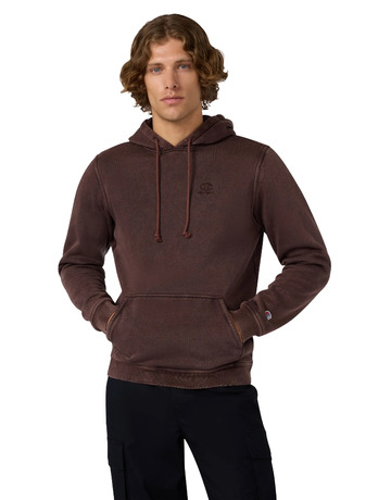 Champion Men’s Washed Fleece Hoodie Icons "Brown"