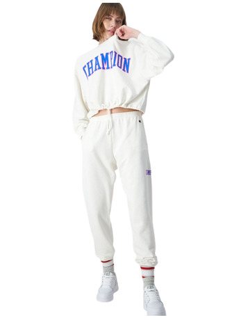 Champion Rochester Bookstore French French Terry Sweatshirt "White"