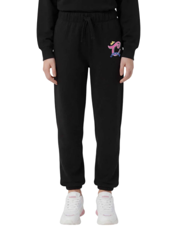 Pantalón Niña Champion con Puño Elástico "Black"