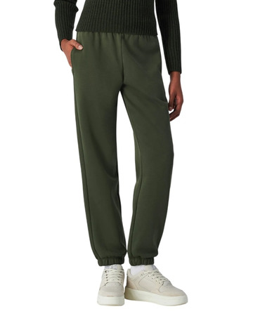 Champion Fleece Sweatpants with Elastic Cuffs "Military Green"
