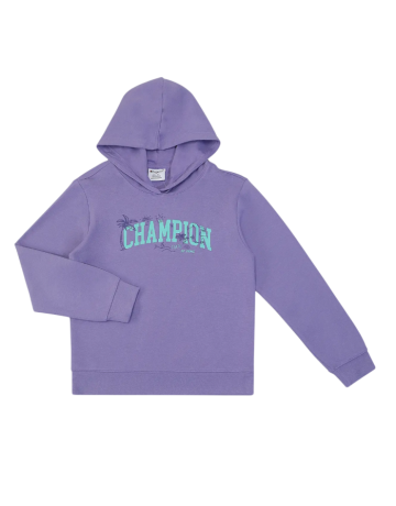 Sudadera Niña Champion Graphic Logo "purple"