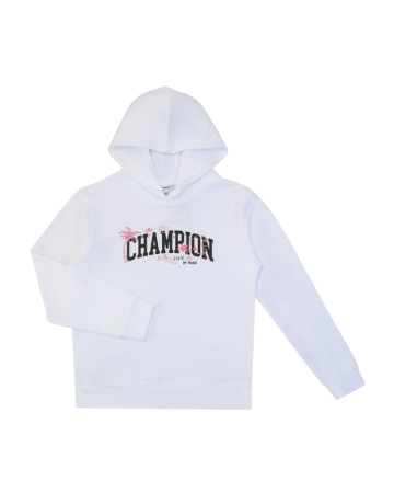 Sudadera Niña Champion Graphic Logo "White"