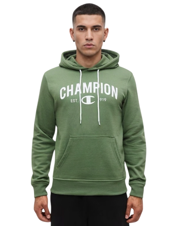 Sudadera Champion Graphic Logo Est. "C" 1919  "Military Green"