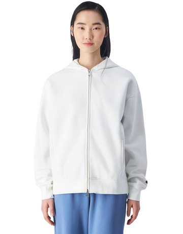 Champion Hooded Full Zip Sweatshirt W "White"