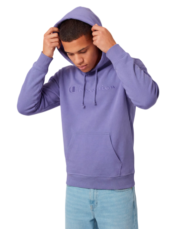 Sudadera Ligera con Capucha Champion Icons Men's with Embroidered Logo "Lilac"